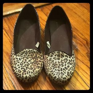 Merona leopard print loafers
